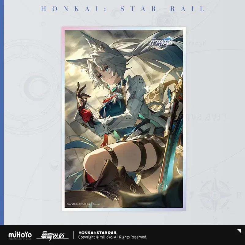 Honkai: Star Rail Light Cone Series Acrylic Shikishi Cardboard