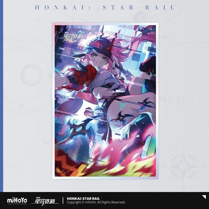 Honkai: Star Rail Light Cone Series Acrylic Shikishi Cardboard