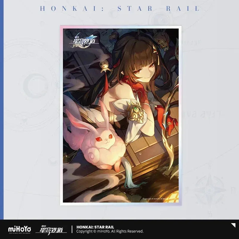 Honkai: Star Rail Light Cone Series Acrylic Shikishi Cardboard