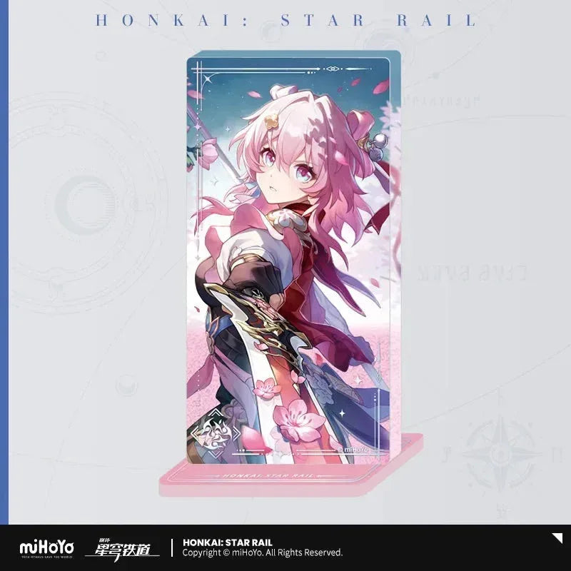 Honkai: Star Rail Light Cone Series Glitter Quicksand Acrylic Block Ornaments
