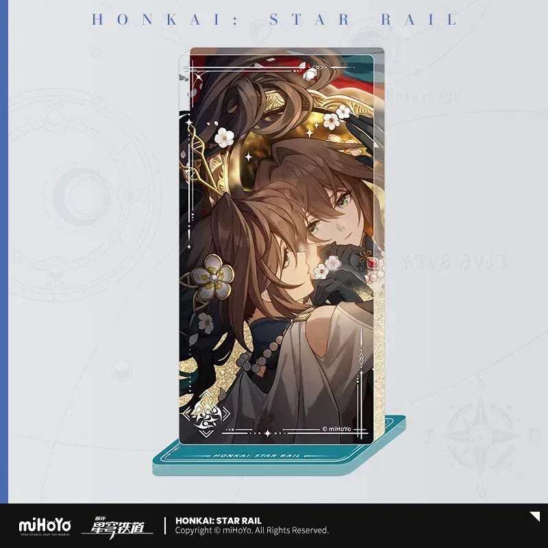 Honkai: Star Rail Light Cone Series Glitter Quicksand Acrylic Block Ornaments
