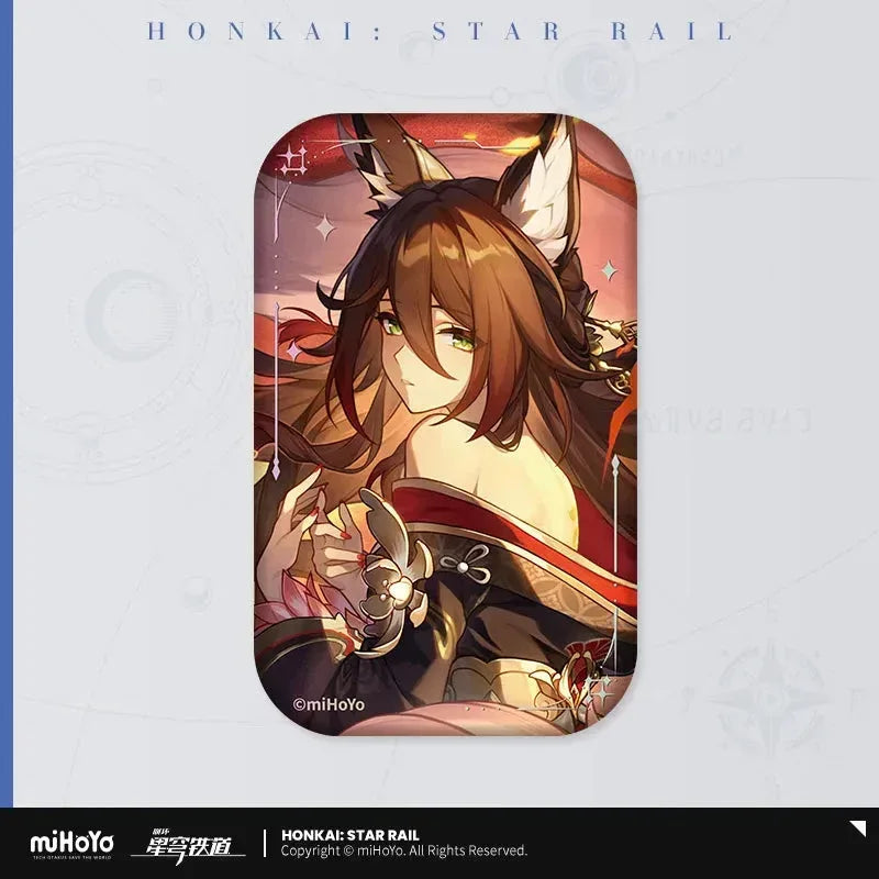 Honkai: Star Rail Light Cone Series Rectangular Tinplate Badge