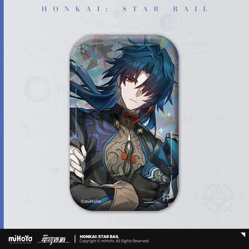 Honkai: Star Rail Light Cone Series Rectangular Tinplate Badge
