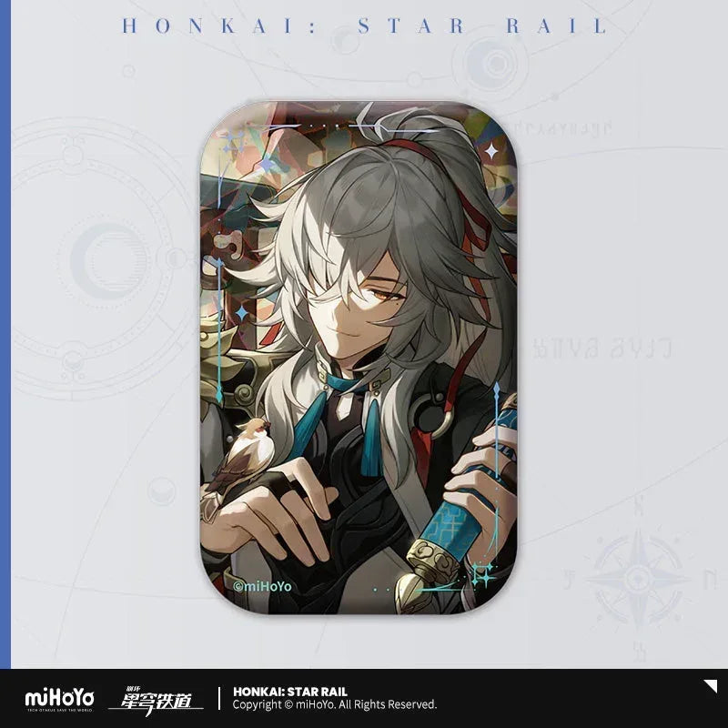 Honkai: Star Rail Light Cone Series Rectangular Tinplate Badge