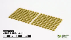 Gamers Grass | Grass Tuft | Light Green | 4mm (ONLINE ORDER ONLY)