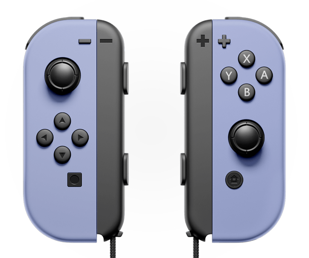 MAUVE NINTENDO JOY-CON CUSTOM CONTROLLERS (Online Order Only)