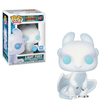 Funko POP! How To Train Your Dragon - Light Fury (Glitter) Vinyl Figure #687 Funko-Shop Exclusive [READ DESCRIPTION] (ONLINE ORDER ONLY)