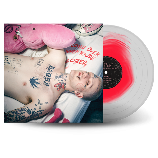 Lil Peep - Come Over When You're Sober, Pt.1 (Clear & Pink Colored Vinyl) [Vinyl] (ONLINE ORDER ONLY)