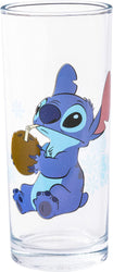 Lilo and Stitch "Blue Flowers" Disney 10oz Set of 4 Glasses (ONLINE ORDER ONLY)