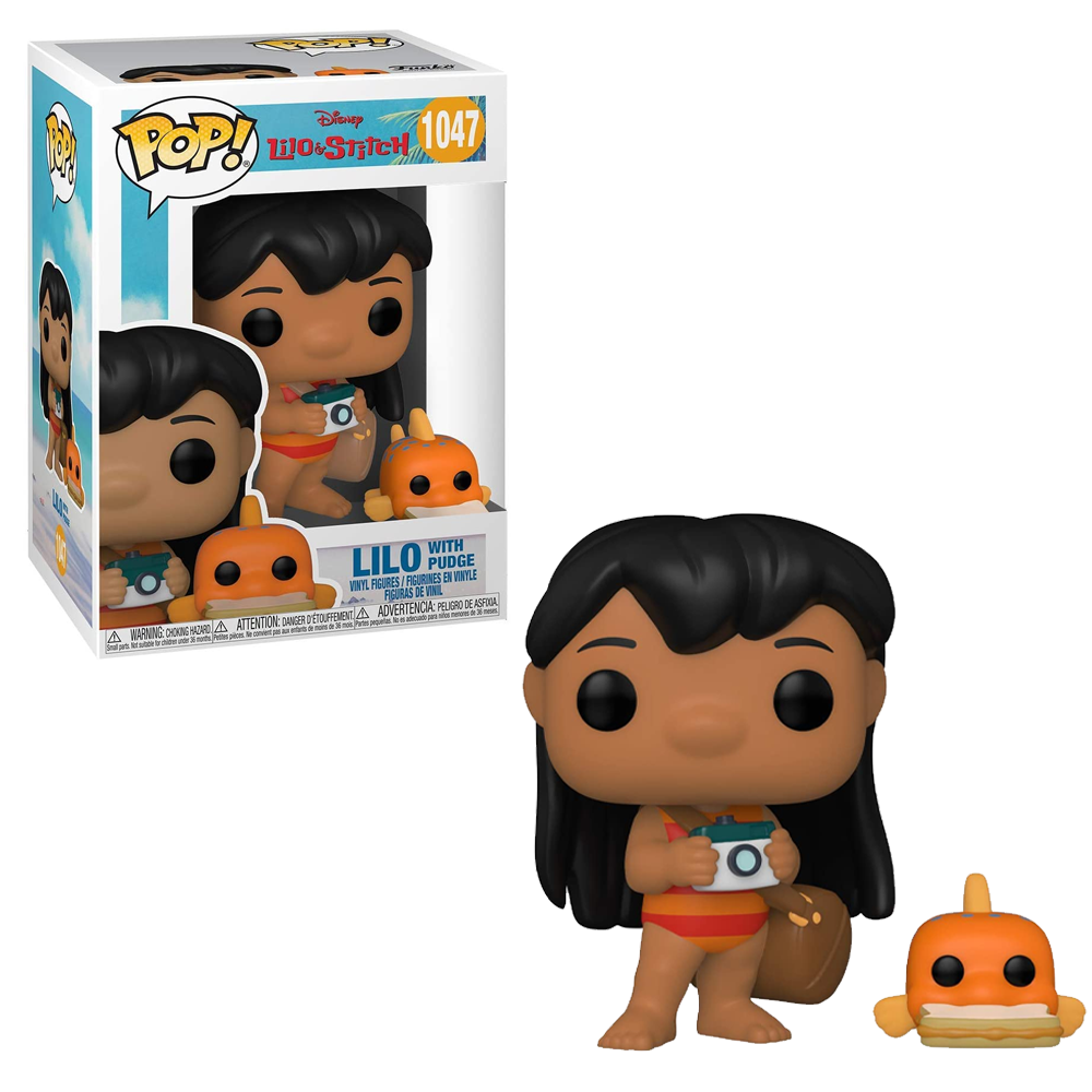 Funko POP! Disney: Lilo and Stitch - Lilo with Pudge Vinyl Figure #1047 (ONLINE ORDER ONLY)