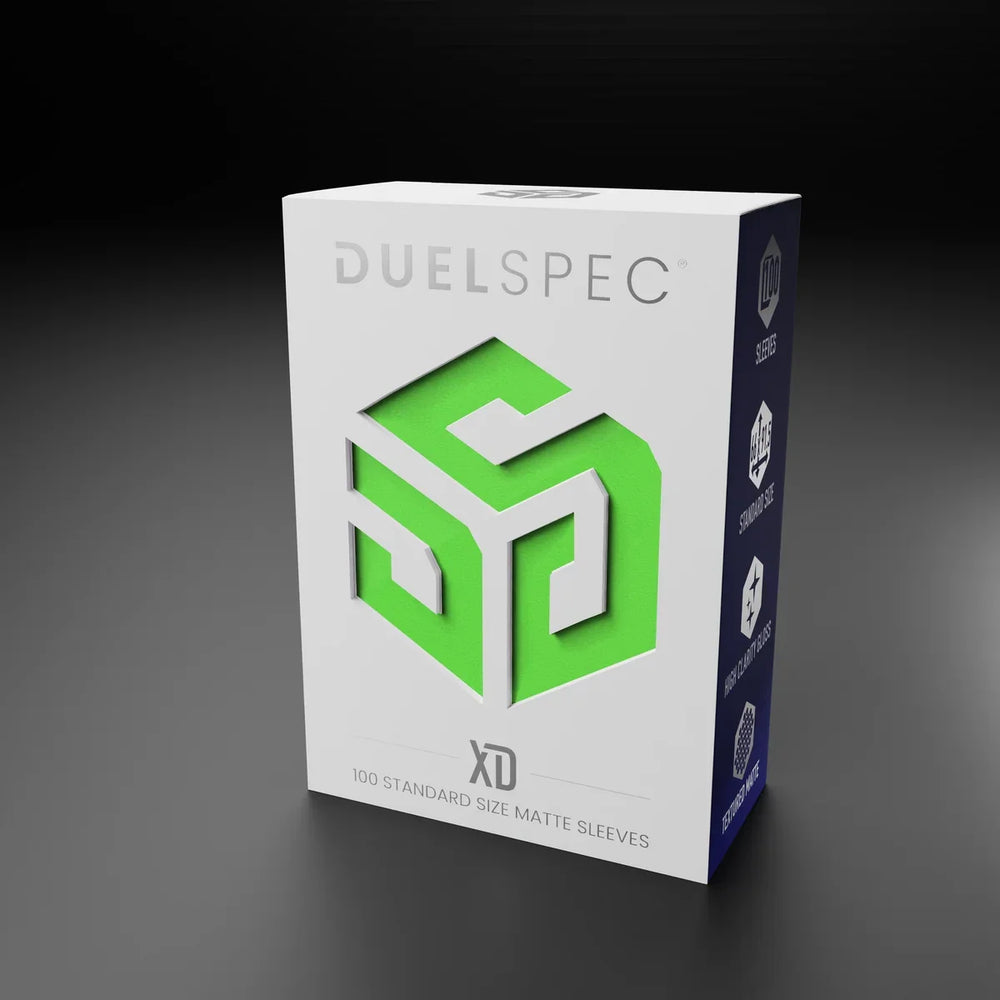 DuelSpec XD Lime Green (Standard Matte Sleeves)