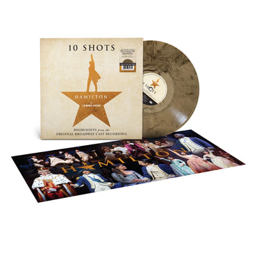 Hamilton: 10 Shots (Highlights From The Original Broadway Cast Recording) (Cabinet Battle Vinyl Tan Smoke Vinyl) [Vinyl] (ONLINE ORDER ONLY)