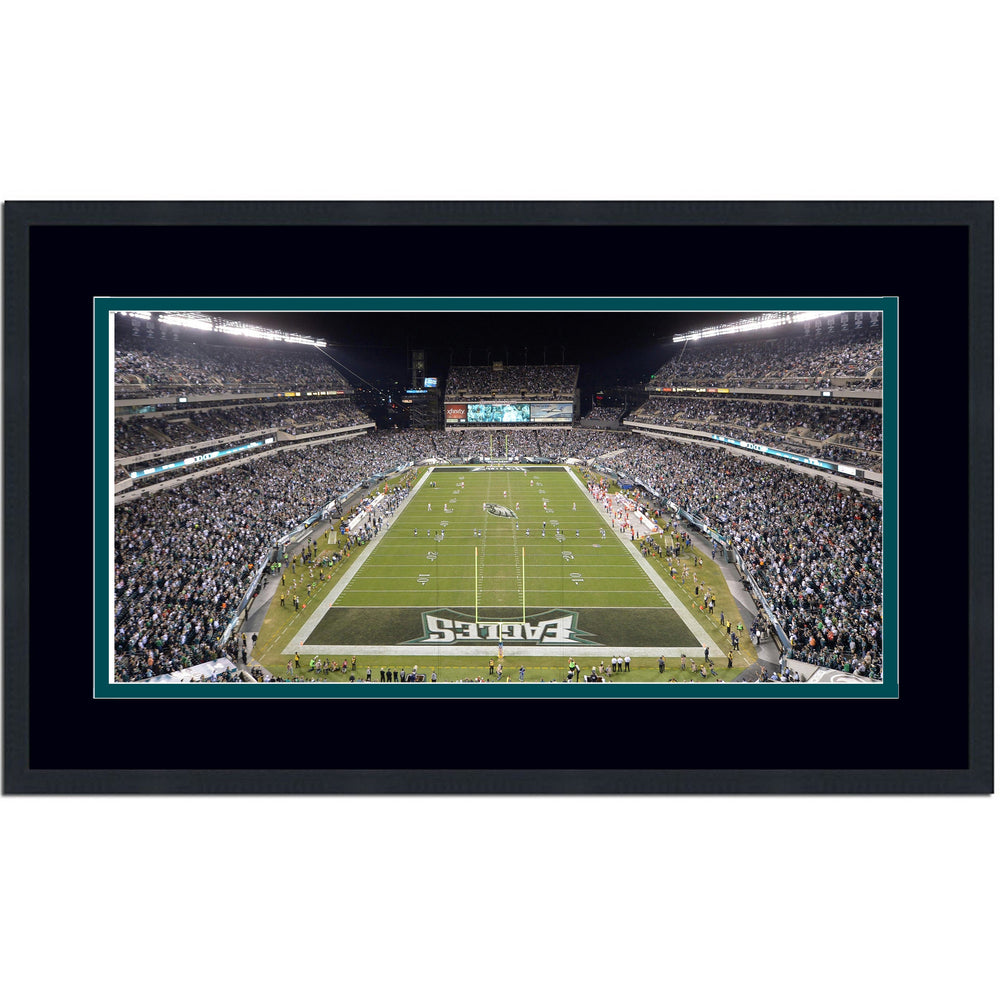 Framed Lincoln Financial Field Philadelphia Eagles 16x24 Football Photo Professionally Matted (ONLINE ORDER ONLY)