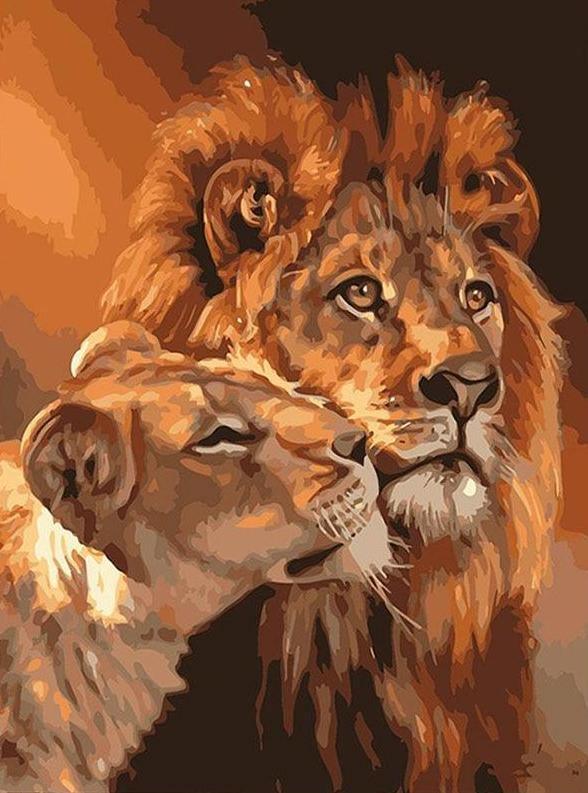Lion & Lioness (ONLINE ORDER ONLY)