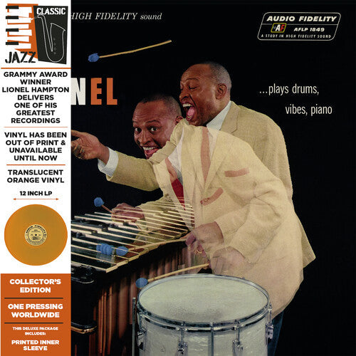 Lionel... Plays Drums, Vibes, Piano (Colored Vinyl, Translucent Orange, Deluxe Edition, Limited Edition, Remastered) [Vinyl]