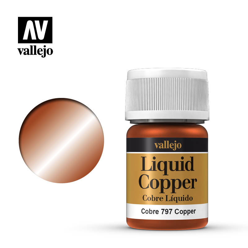 Vallejo - Liquid Gold Metallics - 35ml. (Online Order Only)