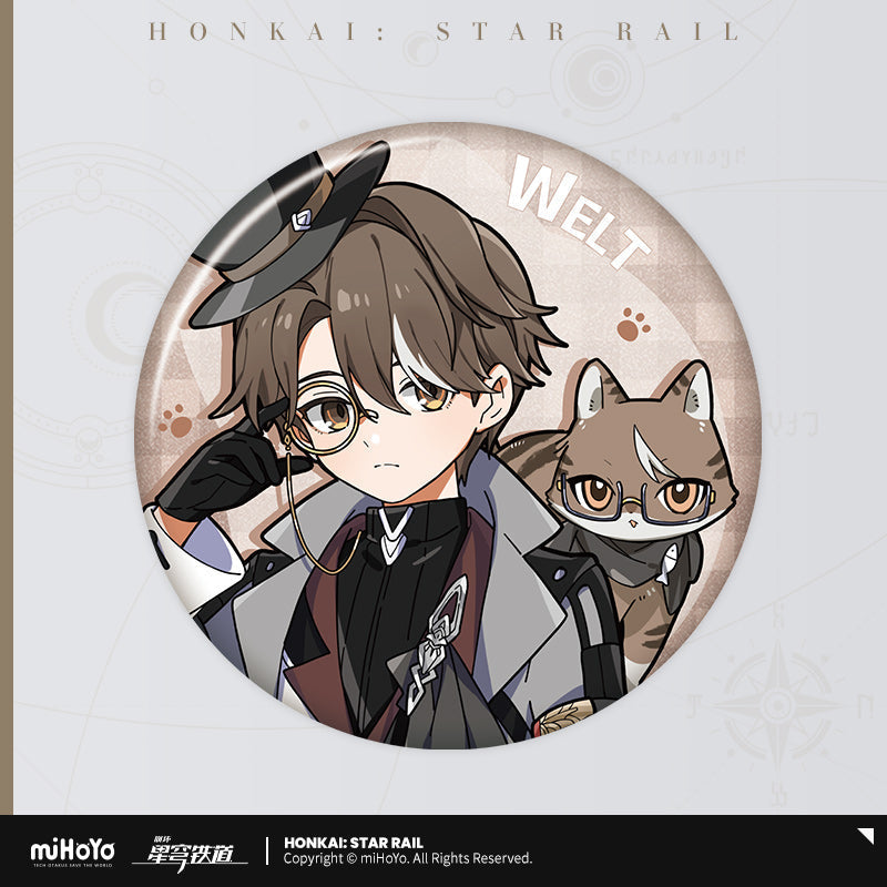 Little Cat Series Tinplate Badge (ONLINE ORDER ONLY)