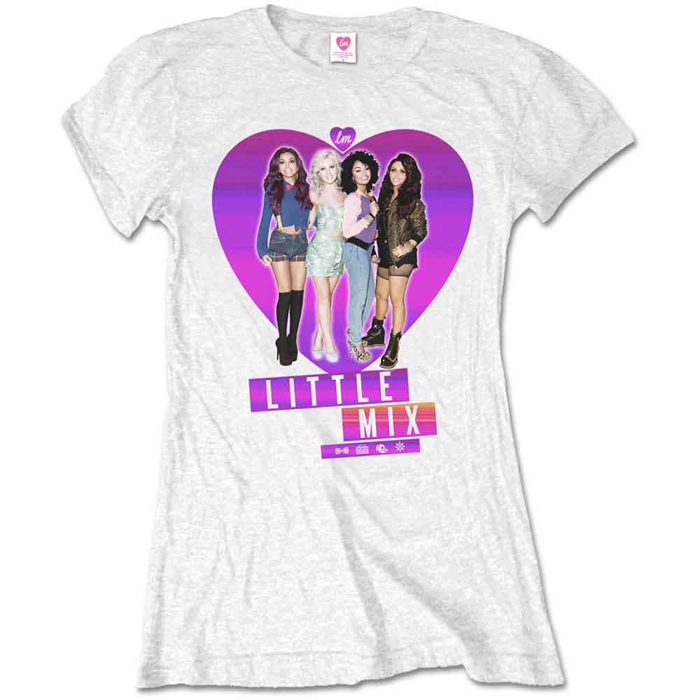 Little Mix - Gradient Heart [T-Shirt] (ONLINE ORDER ONLY)