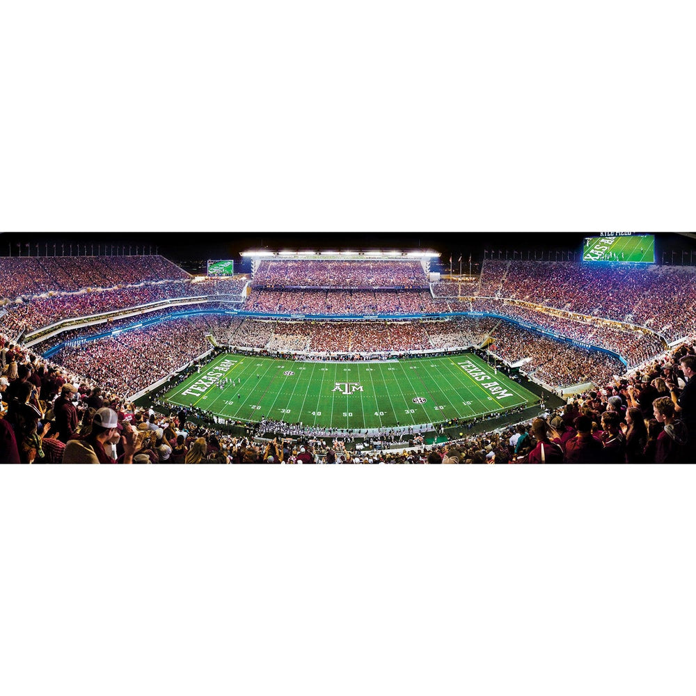 Texas A&M Aggies - 1000 Piece Panoramic Jigsaw Puzzle - Center View (ONLINE ORDER ONLY)