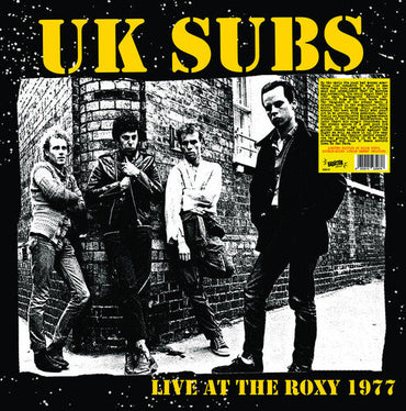 U.K. Subs - Live At The Roxy [RSD 04/26/24 Yellow] [Vinyl] (ONLINE ORDER ONLY)