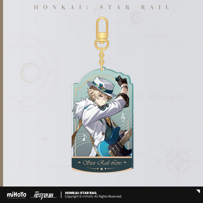 LIVE Series Quicksand Acrylic Keychain (ONLINE ORDER ONLY)