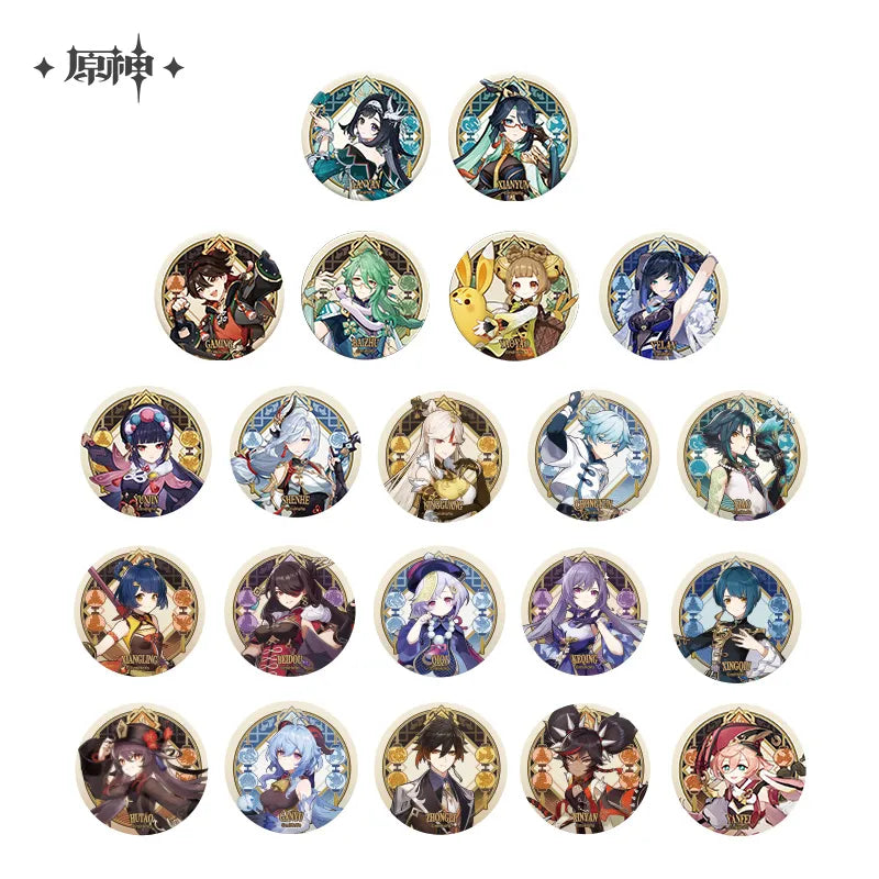 Liyue Character Badge (ONLINE ORDER ONLY)