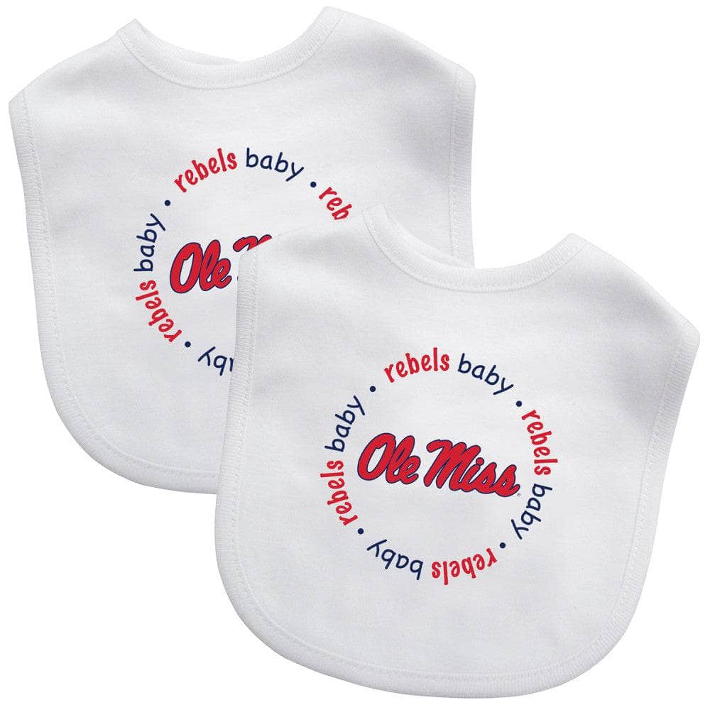 Ole Miss Rebels - Baby Bibs 2-Pack (ONLINE ORDER ONLY)