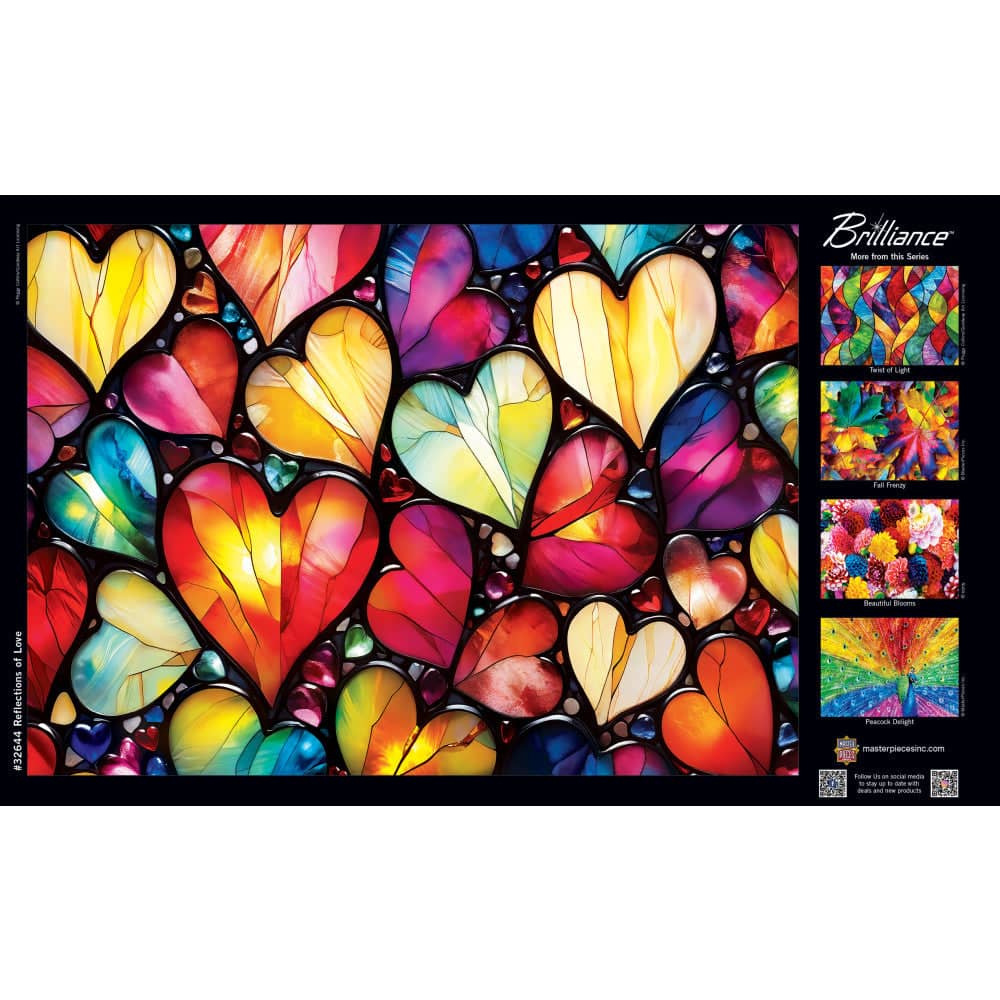 Brilliance - Reflections of Love 500 Piece Jigsaw Puzzle (ONLINE ORDER ONLY)