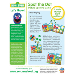 Sesame Street Spot the Dot Game (ONLINE ORDER ONLY)