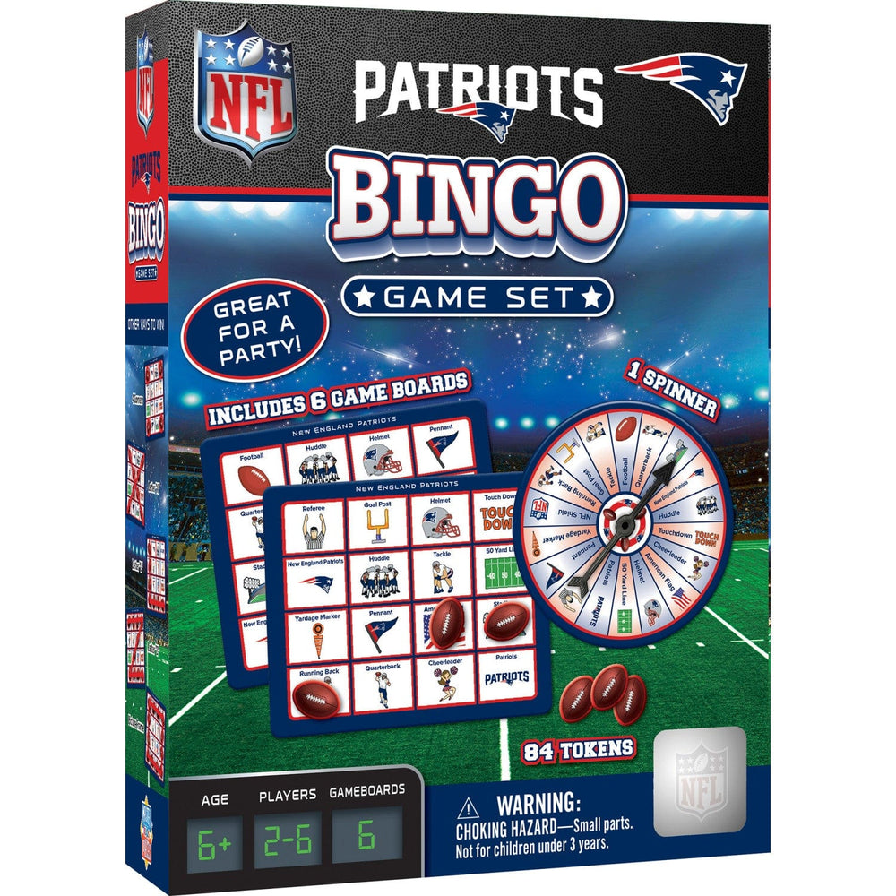 New England Patriots Bingo Game (ONLINE ORDER ONLY)
