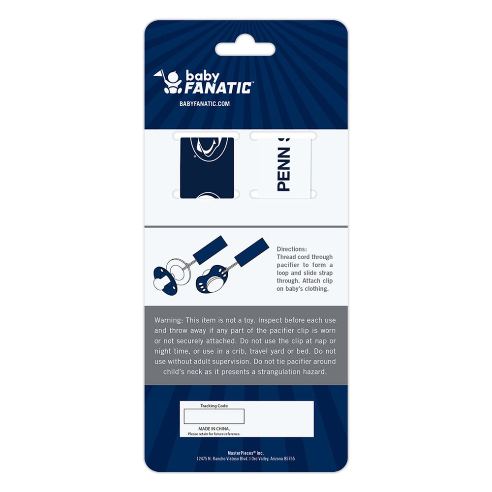 Penn State Nittany Lions - Pacifier Clip 2-Pack (ONLINE ORDER ONLY)