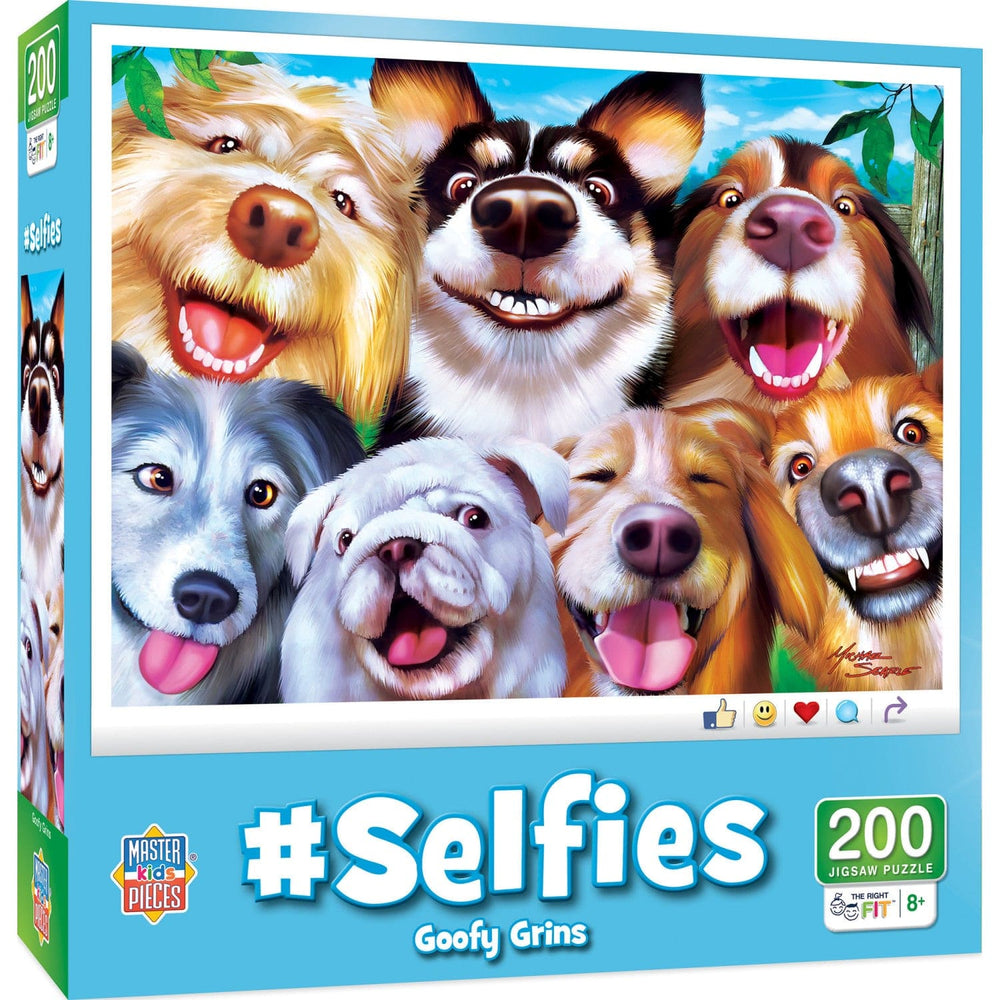 Selfies - Goofy Grins 200 Piece Jigsaw Puzzle (ONLINE ORDER ONLY)
