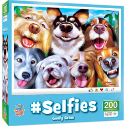 Selfies - Goofy Grins 200 Piece Jigsaw Puzzle (ONLINE ORDER ONLY)