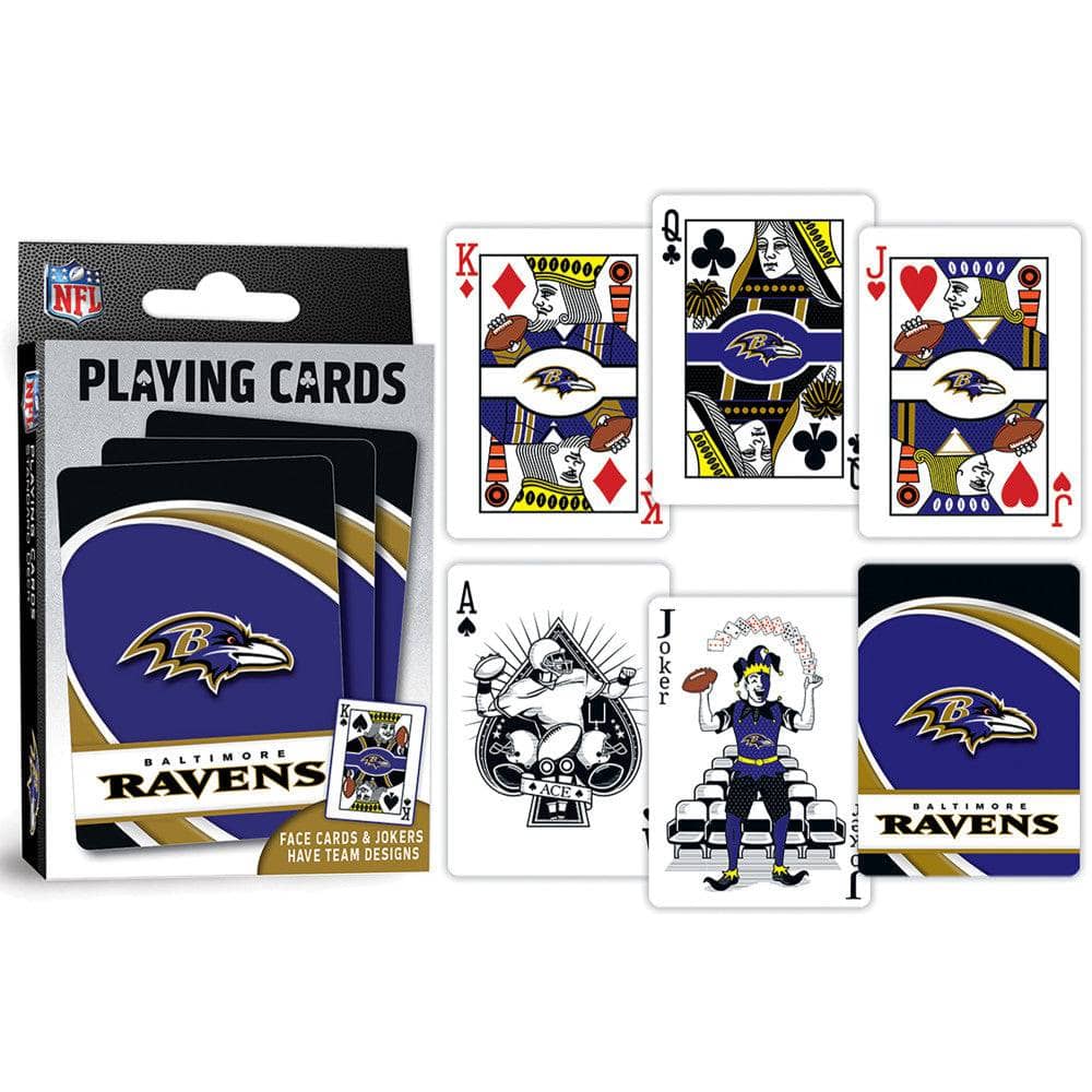 Baltimore Ravens Playing Cards - 54 Card Deck (ONLINE ORDER ONLY)