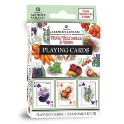 Farmer's Almanac - Fruits, Vegetables, & Herbs Playing Cards - 54 Card Deck (ONLINE ORDER ONLY)