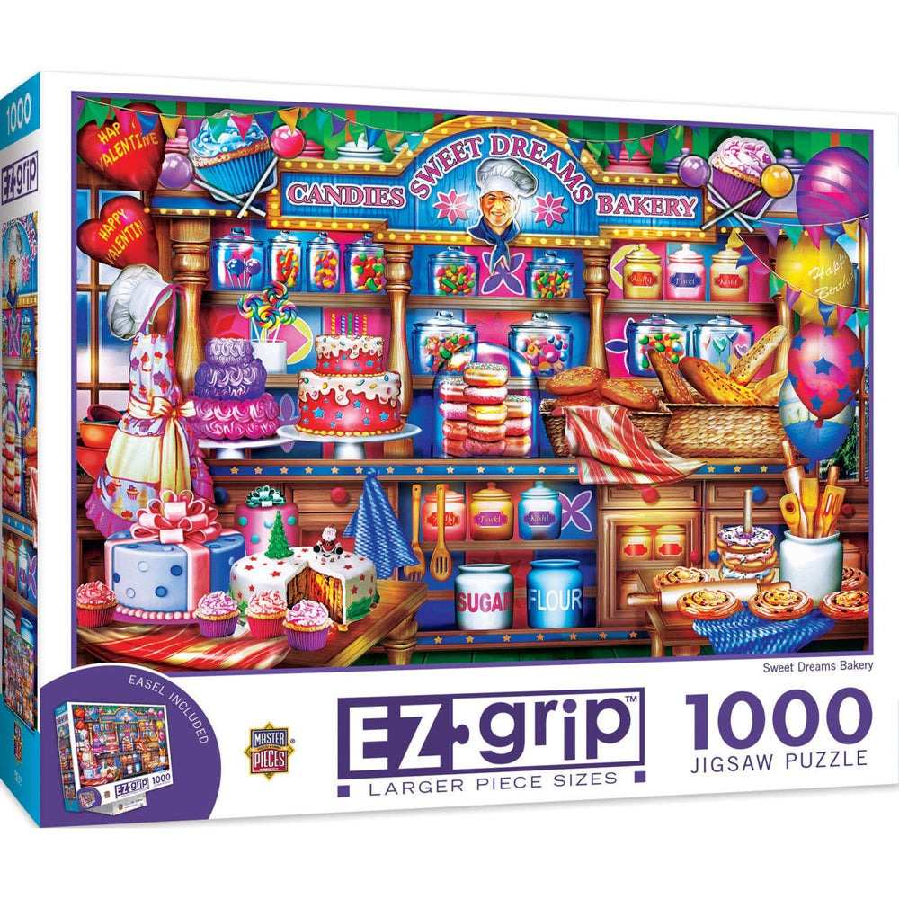 EZ Grip - Sweet Dreams Bakery 1000 Piece Jigsaw Puzzle (ONLINE ORDER ONLY)