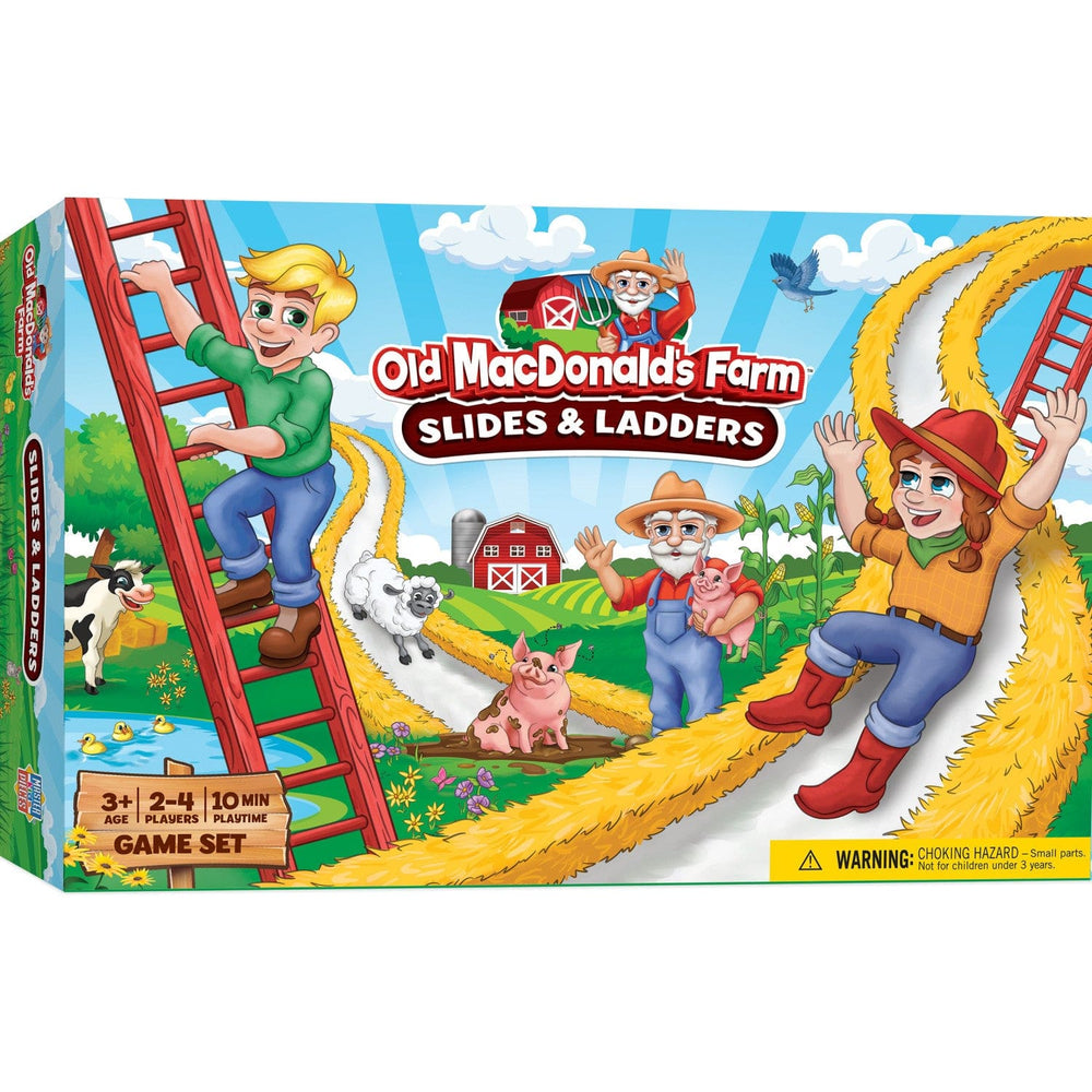 Old MacDonald's Farm - Slides & Ladders Board Game (ONLINE ORDER ONLY)