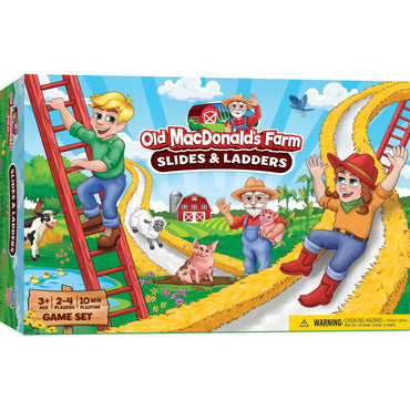 Old MacDonald's Farm - Slides & Ladders Board Game (ONLINE ORDER ONLY)