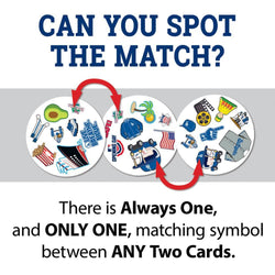 Los Angeles Dodgers Spot It! Card Game (ONLINE ORDER ONLY)