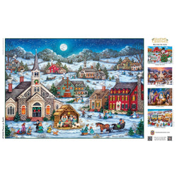 Season's Greetings - Peace on Earth 1000 Piece Jigsaw Puzzle (ONLINE ORDER ONLY)