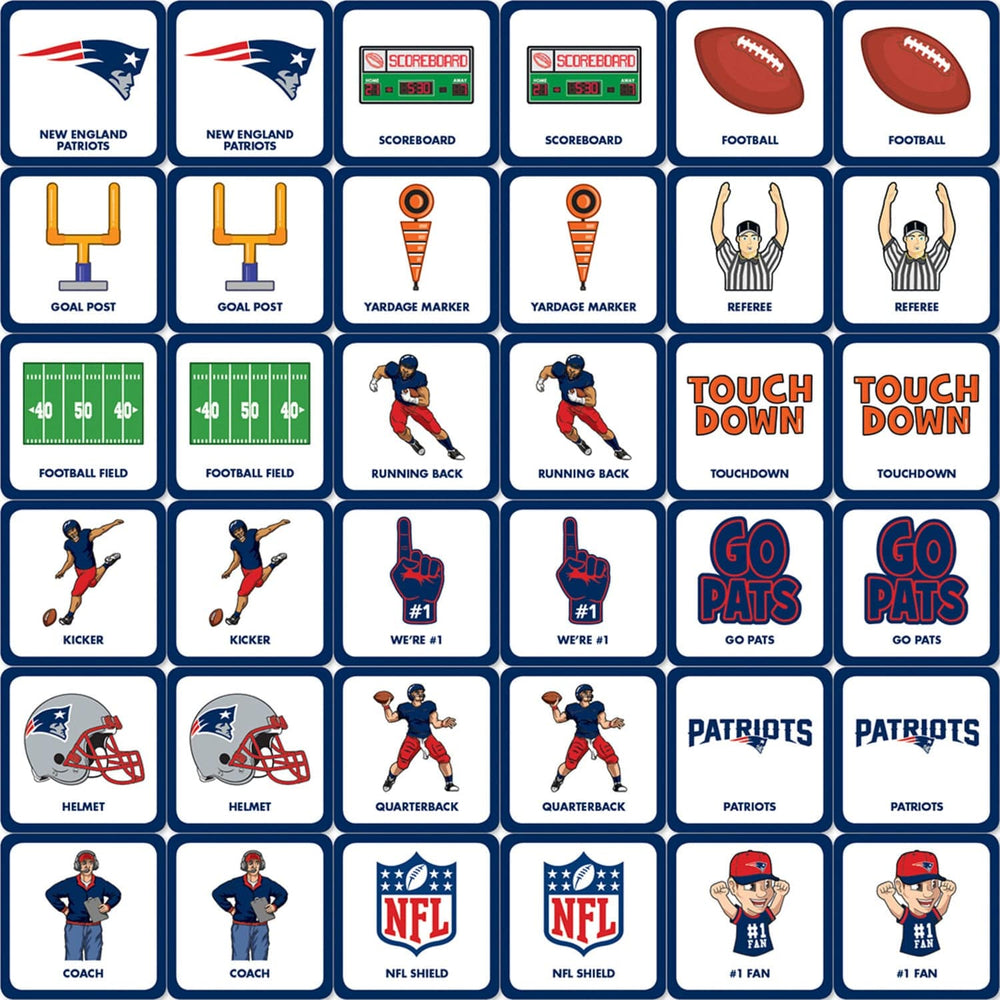 New England Patriots Matching Game (ONLINE ORDER ONLY)