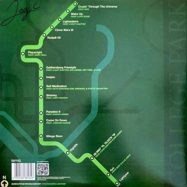 College Park (Limited Edition, "Varsity" Green & Black Splatter, Artist Signed) (2 Lp's) [Vinyl] (ONLINE ORDER ONLY)