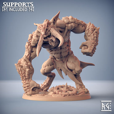 3D Printed Artisan Guild Blackrazor rock Troll Blackrazor Hobgoblins 28mm 32mm (Online Only)