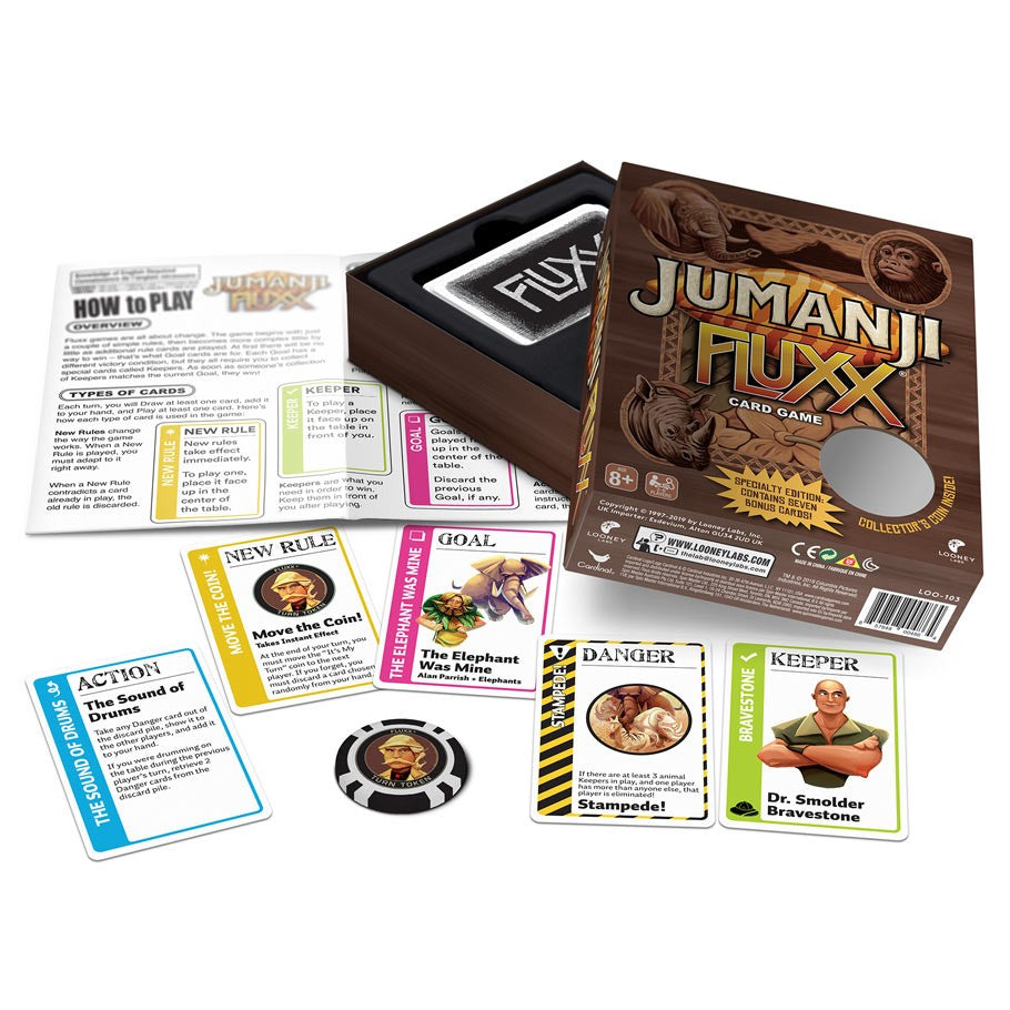 Jumanji Fluxx Special Edition (ONLINE ORDER ONLY)