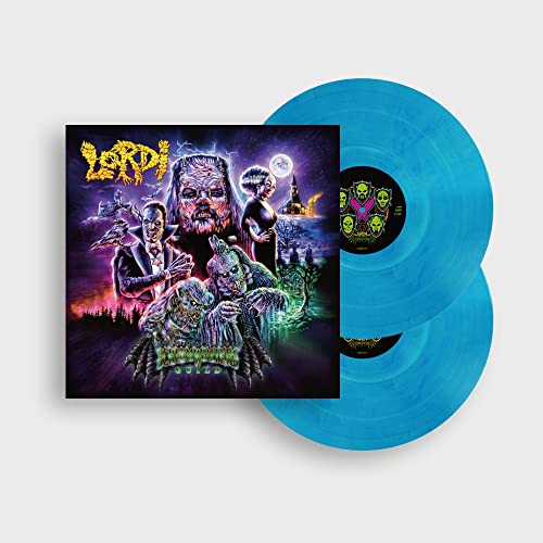Lordi - Screem Writers Guild 2LP (transparent+blue marbled in gatefold) [Vinyl] (ONLINE ORDER ONLY)