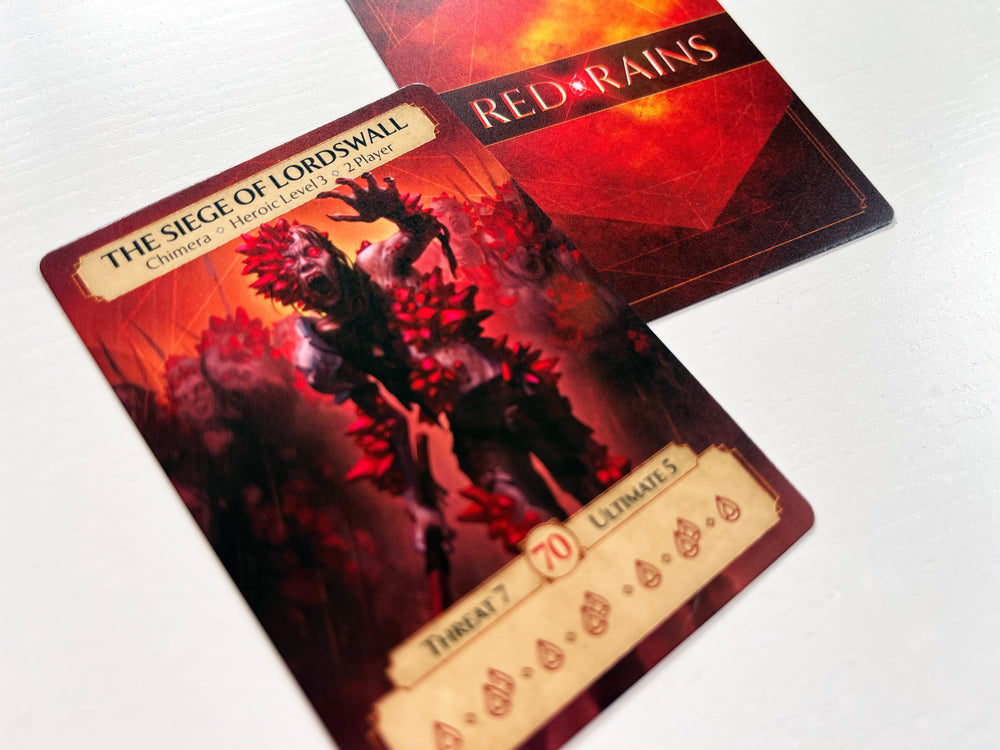 Ashes Reborn: Red Rains - The Siege of Lordswall (ONLINE ORDER ONLY)