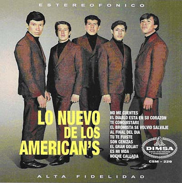 LOS AMERICAN'S - Lo Nuevo De Los American's [CD] (ONLINE ORDER ONLY)