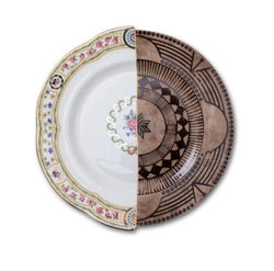 Lot of 5 Seletti Hobyo Porcelain Dinner Plates (Online Order Only)