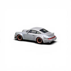 CM Model Porsche 964 Widebody Nero Gray 1:64