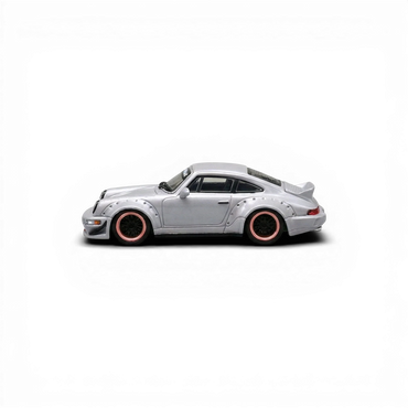 CM Model Porsche 964 Widebody Nero Gray 1:64